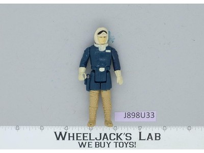 Han Solo Hoth Star Wars ESB 1980 Vintage Kenner Action Figure No Repro
