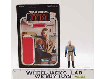 General Madine Complete 65 Back-A Star Wars ROTJ 1983 Kenner Figure NO REPRO