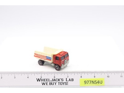 American Tipper RED Hot Wheels 1973 1976 Vintage Redline Hong Kong