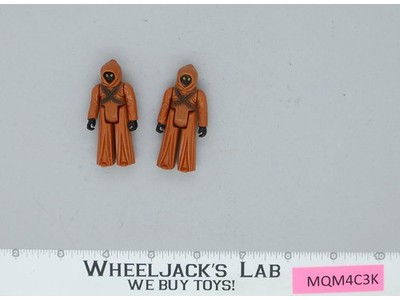 Lot of 2 Jawas Star Wars 1977 Kenner Vintage Action Figures