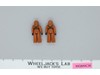 Lot of 2 Jawas Star Wars 1977 Kenner Vintage Action Figures