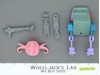 Krang Teenage Mutant Ninja Turtle TMNT 1989 Playmates Vintage Action Figure