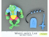 Genghis Frog Teenage Mutant Ninja Turtles TMNT 1989 Playmates Vintage Action