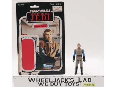 General Madine Complete 65 Back-A Star Wars ROTJ 1983 Kenner Figure NO REPRO