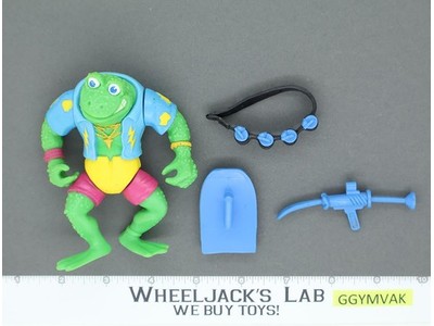 Genghis Frog Teenage Mutant Ninja Turtles TMNT Playmates 1989 Vintage Action