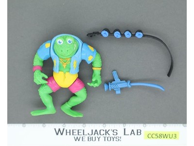 Genghis Frog Teenage Mutant Ninja Turtles TMNT Playmates 1989 Vintage Figure