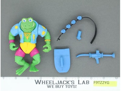 Genghis Frog Teenage Mutant Ninja Turtles TMNT 1989 Playmates Vintage Figure
