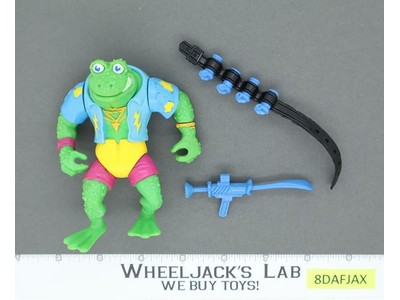 Genghis Frog Teenage Mutant Ninja Turtles TMNT Playmates 1989 Vintage Action