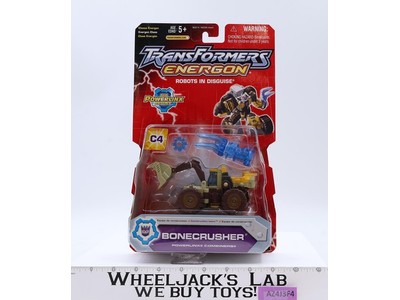 Bonecrusher Transformers Energon 2004 Hasbro Action Figure NEW MOSC SEALED
