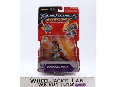 Doom-Lock Transformers Energon 2003 Hasbro Action Figure NEW MOSC SEALED