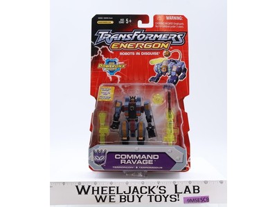 Command Ravage Transformers Energon RID 2004 Hasbro Action Figure NEW SEALED