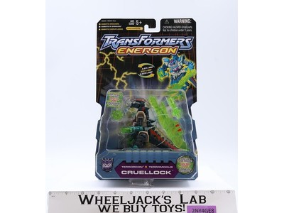 Cruellock Energon Class Transformers Energon 2004 Hasbro Figure NEW MOSC SEALED