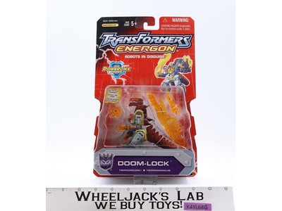 Doom-Lock Transformers Energon 2003 Hasbro Action Figure NEW MOSC SEALED