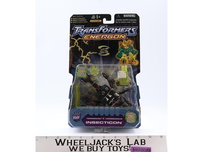 Insecticon Transformers Energon 2003 Hasbro Action Figure NEW MOSC SEALED
