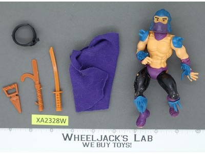 Shredder SOFT HEAD Teenage Mutant Ninja Turtles TMNT 1988 Playmates Vintage