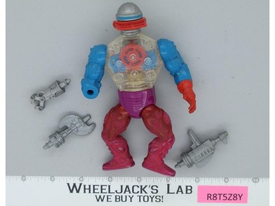 Roboto 100% Complete He-Man Masters of the Universe MOTU 1985 Mattel Vintage