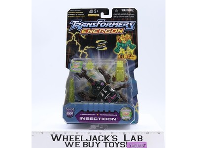 Insecticon Transformers Energon 2003 Hasbro Action Figure NEW MOSC SEALED