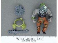 Rocksteady SOFT HEAD Teenage Mutant Ninja Turtles TMNT 1988 Playmates Vintage