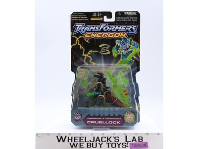 Cruellock Energon Class Transformers Energon 2004 Hasbro Figure NEW MOSC SEALED