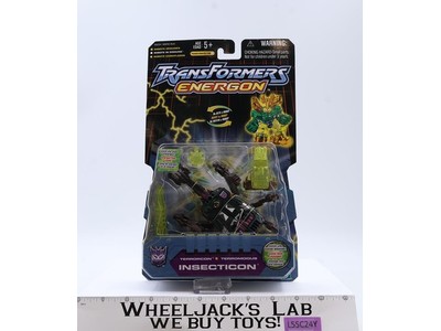 Insecticon Transformers Energon 2003 Hasbro Action Figure NEW MOSC SEALED