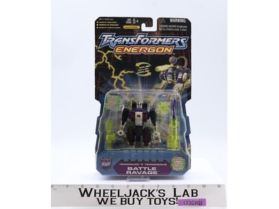 Battle Ravage Transformers Energon RID 2003 Hasbro Action Figure NEW MOSC SEALED