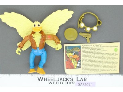 Ace Duck Teenage Mutant Ninja Turtles TMNT 1989 Playmates Vintage Action Figure