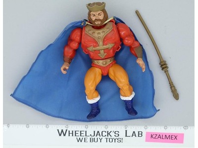 King Randor 100% Complete He-Man Masters of the Universe MOTU Mattel 1987 Action
