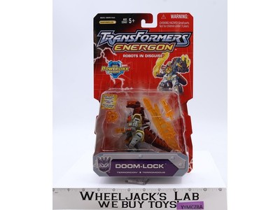 Doom-Lock Transformers Energon 2003 Hasbro Action Figure NEW MOSC SEALED