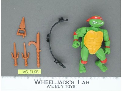 Raphael HARD HEAD Teenage Mutant Ninja Turtles TMNT 1988 Playmates Vintage