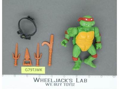 Raphael HARD HEAD Teenage Mutant Ninja Turtles TMNT 1988 Playmates Vintage