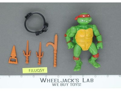 Raphael HARD HEAD Teenage Mutant Ninja Turtles TMNT 1988 Playmates Vintage
