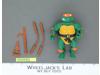 Michaelangelo HARD HEAD Teenage Mutant Ninja Turtles TMNT 1988 Playmates Vintage