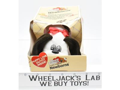 Pound Puppies Newborns 7831 White/Brown 1986 NIB Tonka Employee Owned