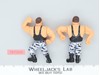 Bushwackers Luke & Butch WWF WWE Hasbro Wrestling 1993 Titan Sports Vintage