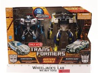 Sideswipe vs Barricade Transformers Hunt For The Decepticons Hasbro NEW SEALED