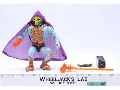 Laser Light Skeletor WORKS Complete ITALY Masters of the Universe MOTU Mattel