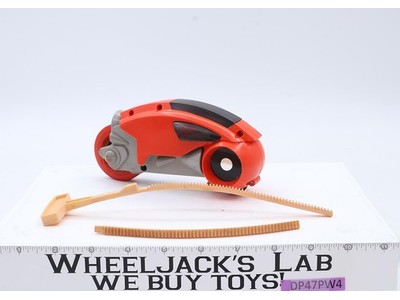 Orange Light Cycle W/ Pull Cord TRON Tomy Walt Disney 1981 Action Figure Vehicle