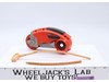 Orange Light Cycle W/ Pull Cord TRON Tomy Walt Disney 1981 Action Figure Vehicle