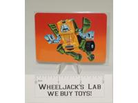 Brawn Card 23 Variant Color Transformers Action Trading Cards 1985 G1