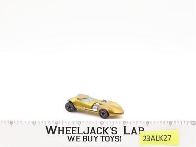 Twinmill Spectraflame Gold 1969 Redline Hot Wheels Mattel 25th Anniversary