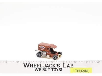 T-Totaller Delivery Truck BROWN Enamel 1976 1979 Mattel Hot Wheels Blackwall Vtg