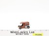 T-Totaller Delivery Truck BROWN Enamel 1976 1979 Mattel Hot Wheels Blackwall Vtg