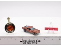 Custom Mustang Copper 1967 1968 Redline Hot Wheels Mattel Vintage RL w/ Button