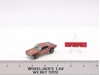 Custom Mustang Copper 1967 1968 Redline Hot Wheels Mattel Vintage RL w/ Button