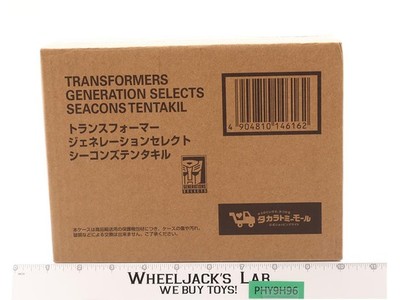 Seacons Tentakil King Poseidon Transformers Generations Selects NEW SEALED