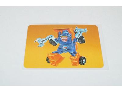Huffer Card 22 Variant Color Transformers Action Trading Cards 1985 G1