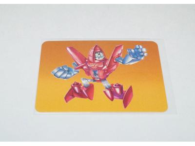 Powerglide Card 29 Variant Color Transformers Action Trading Cards 1985 G1