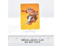 Ironhide Card 15 Variant Color Transformers Action Trading Cards 1985 G1