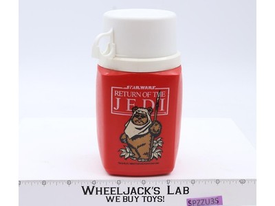 Return of the Jedi Ewok STAR WARS Plastic Thermos ONLY King-Seeley 1983 Vintage