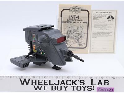 INT-4 Mini Rig 100% Complete 1983 Star Wars ESB Vintage Kenner Action Figure